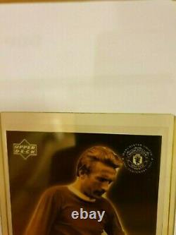 02 UD Manchester Man United Denis Law Legendary Hand Signed Autograph Auto 05/10
