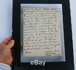 1 of 1 1773 MARQUIS DE SADE Hand Written Autographed Letter-WAX SEAL sadism