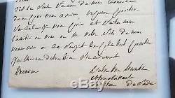 1 of 1 1773 MARQUIS DE SADE Hand Written Autographed Letter-WAX SEAL sadism