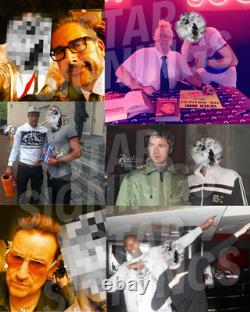 12x8 Photo Hand Signed by Rod Stewart Rare Autograph British Legend Verified COA