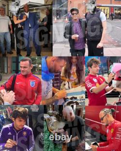 12x8 Photo Hand Signed by Rod Stewart Rare Autograph British Legend Verified COA