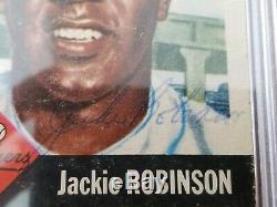 1953 Topps Jackie Robinson Autograph Extremely RARE hand signed