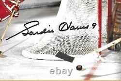 1960'S IN ACTION PHOTO 8X10 HAND SIGNED AUTO GORDIE HOWE WithCOA AUTOGRAPH DETROIT