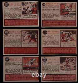 1962 Topps Detroit Tigers 11 DIFF SIGNED Fernandez Foytack Wood Wert Koplitz etc