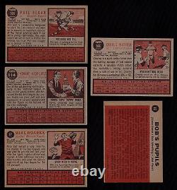 1962 Topps Detroit Tigers 11 DIFF SIGNED Fernandez Foytack Wood Wert Koplitz etc