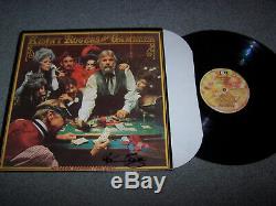 1978 Kenny Rogers Hand Signed Record Album The Gambler Autographed