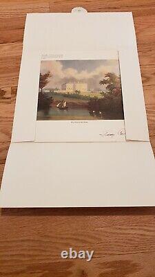 1980 President Carter HAND SIGNED Official White House LARGE Christmas Card