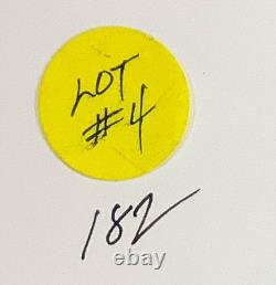 1985 Warhol and Basquiat Boxing Exhibition Poster, Hand Signed by Basquiat
