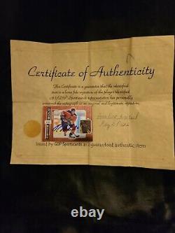 1999-00 UD Hands of Gold Pavel Bure AUTOGRAPHED Signed With COA Florida Panthers