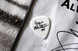 2003 Joe Satriani Hand Signed Paper and Ticket