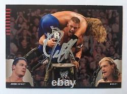 2008 WWE Topps John Cena Vs Edge Utimate Rivals John Cena's Autograph