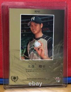 2013 Shohei Ohtani JAPANESE BBM RC Rookie Card Hand Signed Auto! REAL