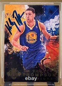 2014-15 Panini Court Kings #74 Klay Thompson Autographed, Hand Signed (Becket)