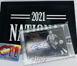 2015-16 Panini Noir Basketball Dwyane Wade On Card Auto 2021 Nscc Black Box 1/1