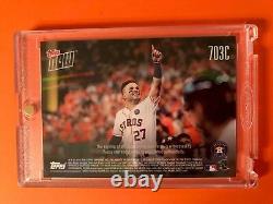 2017 Topps NOW Autograph Card JOSE ALTUVE Astros In Hand Signed Auto 04/25