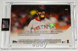 2018 David Price Signed Game Used Base Alcs Clincher Topps Now Red Sox Card 959a