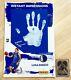 2018 Luka Doncic Panini Instant Impressions Hand Print Rc Auto /5 Rookie 11x17