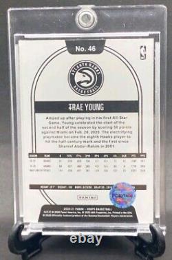 2020 Hoops Trae Young #46 Hawks Hand Signed Autograph With COA