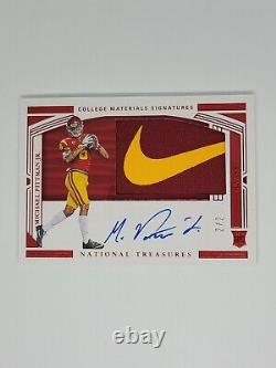 2020 National Treasures Michael Pittman Jr. RC 2/2 Red Parallel RPA On-Card Auto