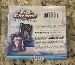2020 Topps Bowman Chrome SAPPHIRE Edition Hobby Box Sealed In-Hand