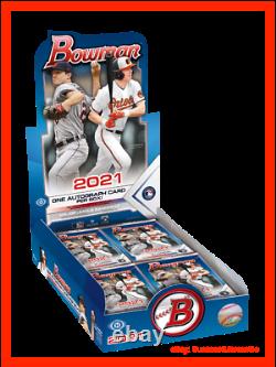 2021 Bowman Baseball HOBBY BOX Sealed In Hand Topps Autographs