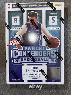 2021 NBA Panini Contenders Blaster Box Factory Sealed Lot of 10 In Hand
