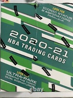2021 Panini Donruss Elite NBA Trading Cards Hobby Box In hand