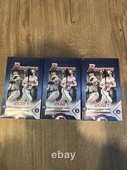 2021 Topps Bowman Baseball Hobby Box ONE AUTOGRAPH SEALED IN HAND