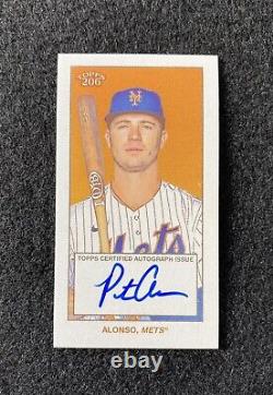 2022 Topps 206 T206 Wave 5 Autograph Pete Alonso New York Mets SSP