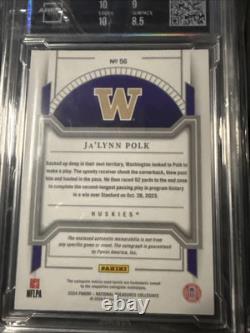 2024 National Treasures Ja'LYNN POLK /99 (RC) Coll Mat Sig Arena Club 9/10