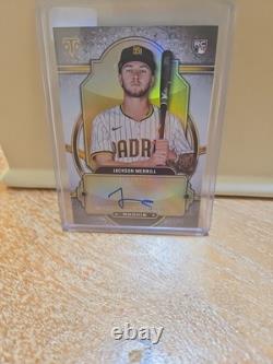 2024 Topps Certified Rookie Autographs Jackson Merrill #RA-JM /198 (AU, RC)