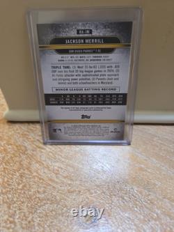 2024 Topps Certified Rookie Autographs Jackson Merrill #RA-JM /198 (AU, RC)