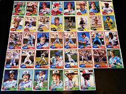 (260) AUTOGRAPHED 1981 TOPPS BASEBALL Card Starter Set Lot HOF Vintage'80s Auto