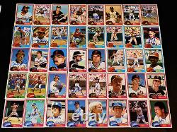 (260) AUTOGRAPHED 1981 TOPPS BASEBALL Card Starter Set Lot HOF Vintage'80s Auto