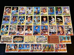 (260) AUTOGRAPHED 1981 TOPPS BASEBALL Card Starter Set Lot HOF Vintage'80s Auto