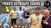 A Private Autograph Signing With Ric Flair And Lawrence Taylor Nashville Vlog Day 4