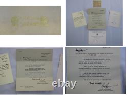 A Very Rare Hand Signed Queen Elizabeth II and Prince Philip Grouping