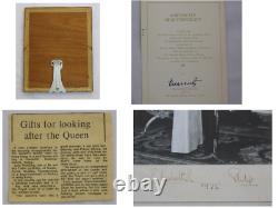 A Very Rare Hand Signed Queen Elizabeth II and Prince Philip Grouping