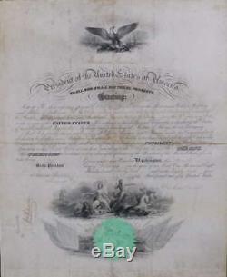 ABRAHAM LINCOLN JSA LOA Hand Signed 1862 War Document Autograph Authenticated