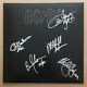 Ac/dc Group Hand Signed Autographed Back In Black Lp Album By All Five Members