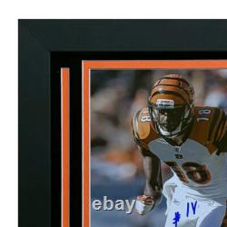 AJ Green Hand Signed & Framed Cincinnati Bengals 8x10 Football Photo