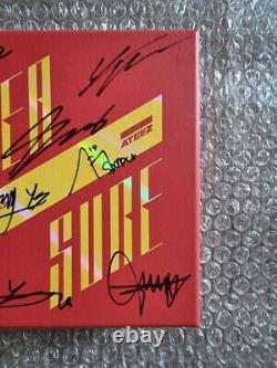 ATEEZ Treasure Promo Album Autographed Hand Signed