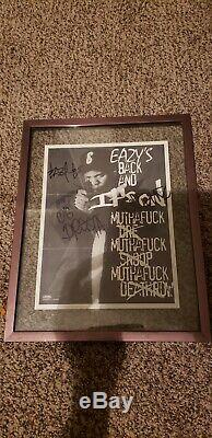 (AUTOGRAPHED) EAZY-E KOKANE OG DRESTA Ruthless Records 1993 (HAND SIGNED)