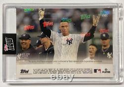 Aaron Judge On-Card Autograph 21/25 MLB Topps Auto Baseball Card 895C NY Yankees