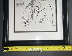 Al Pacino Hand Signed Hirschfeld Limited Edition Salomé Broadway Litho Autograph