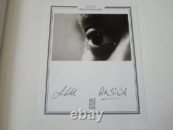 Anna & Peter Gabriel EYE-D Dual Hand SIGNED Hardback Book Autographed Bookplate