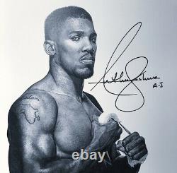 Anthony Joshua Signed (WET HAND SIGNATURE)