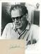 Arthur Miller Hand Signed Index Card + Photograph