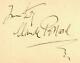 Attorney General Texas Claude Pollard Hand Signed Album Page
