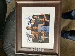 Authentic Autographed 8x10 Photo Friends TV Show Cast Print Matted Hand Signed